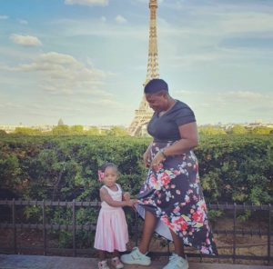 See adorable pictures of Super Eagles forward, Moses Simon and his family at the Eiffel Tower, France! 3
