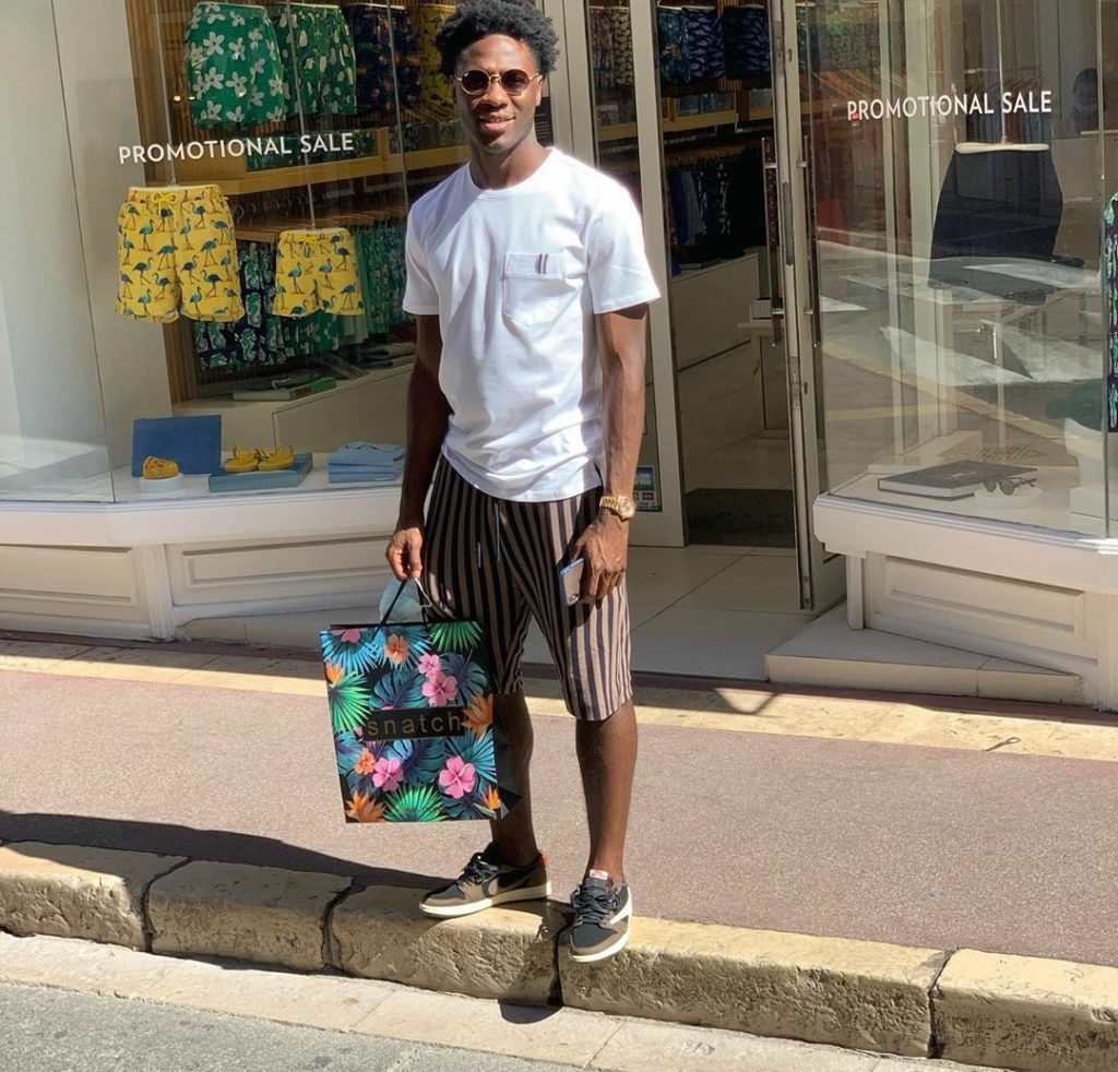 Super Eagles Defender, Ola Aina goes shopping in France as summer holiday continues! See pictures👇