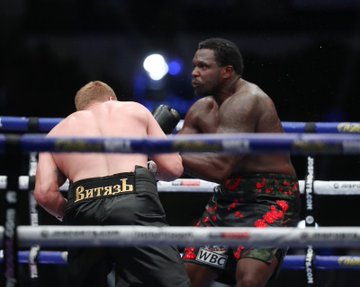 Watch Alexander Povetkin knock out Dillian Whyte in the 5th round (video)