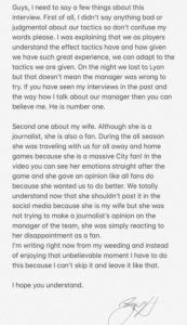 Man City defender Zinchenko reacts to his wife blaming Guardiola for Champions League failure 3