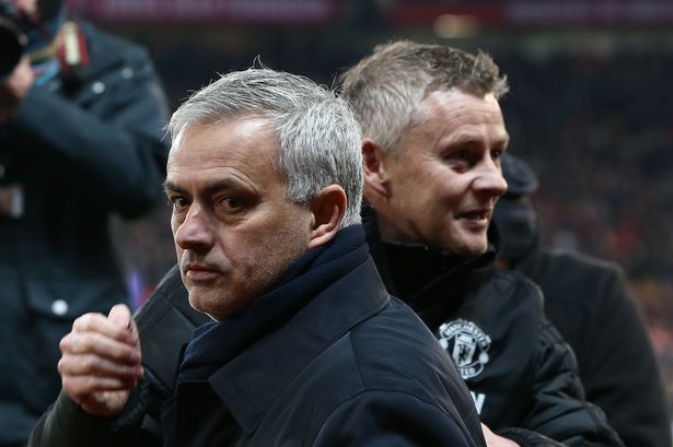 He is only concerned about the 18-yard box! – Jose Mourinho fires back at Ole Gunnar Solskjaer over the latter’s goal post banter! Video 👇