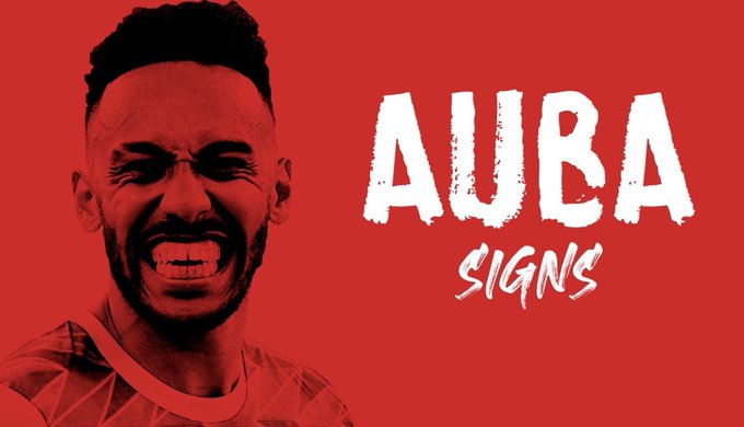 Aubameyang signs 3 year extension with Arsenal (video)