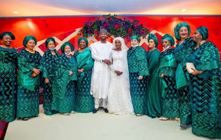 See photos from the wedding of President Buhari’s daughter, Hanan