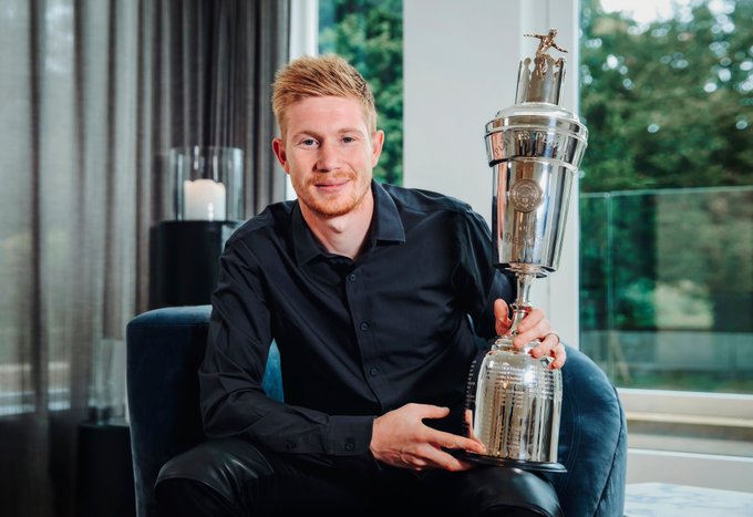 Kevin De Bruyne wins 2020 PFA Players’ Player of the Year (video)