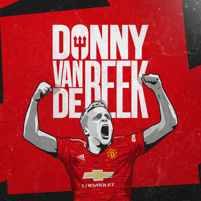 Manchester United announce signing of Donny Van De Beek