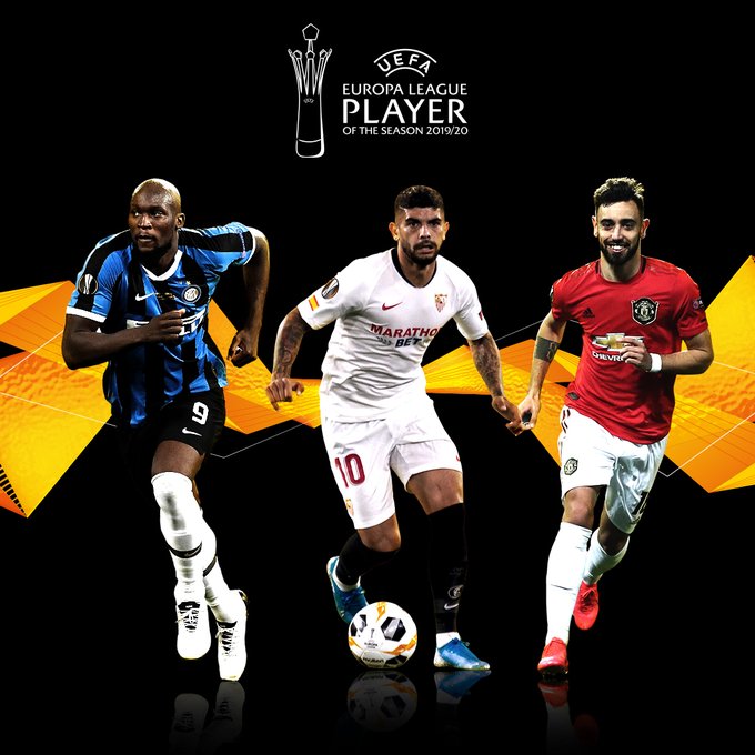 Lukaku, Fernandes lead nominees for Europa League Player of the Year award (video)