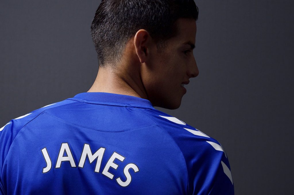 Real Madrid star James Rodriguez joins Everton, says: ‘I’m here to win things’ (See video, pictures)