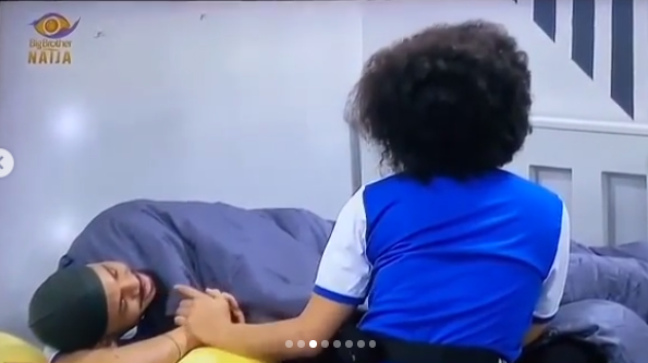 BBNaija 2020: Nengi tells Ozo to explain stains on his bedsheet (video)