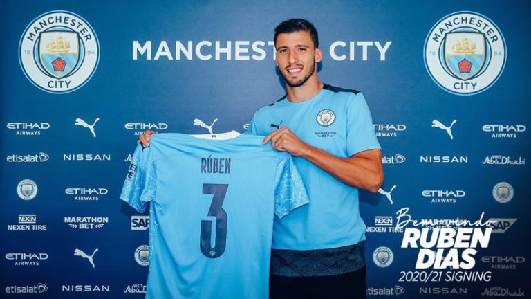 Ruben Dias joins Manchester City from Benfica (pictures)