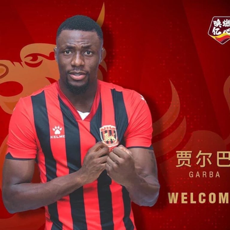 Nigerian striker Haruna Garba joins Chinese League One side Suzhou Dongwu, see pictures