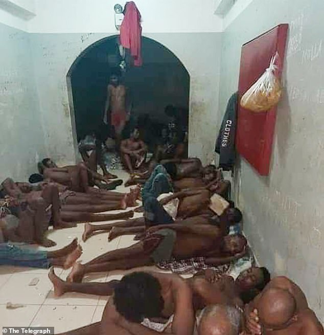 See disturbing photos of how Saudi Arabia pack foreigners, dead and living, in tiny cells to prevent spread of Covid-19