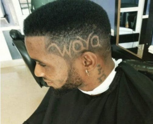 BBNaija 2020: Benue State University graduate carves Kiddwaya’s name on his head as he cavasses for more votes for him! See pictures👇