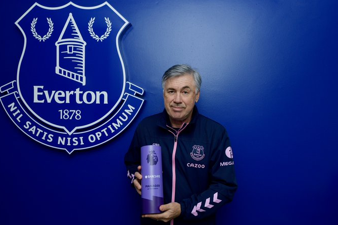Carlo Ancelotti wins September Premier League Manager of the Month award (video)