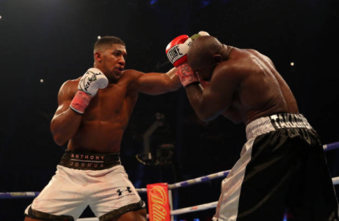 OTD in 2017, Anthony Joshua knocks out Carlos Takam in the 10th round (video)