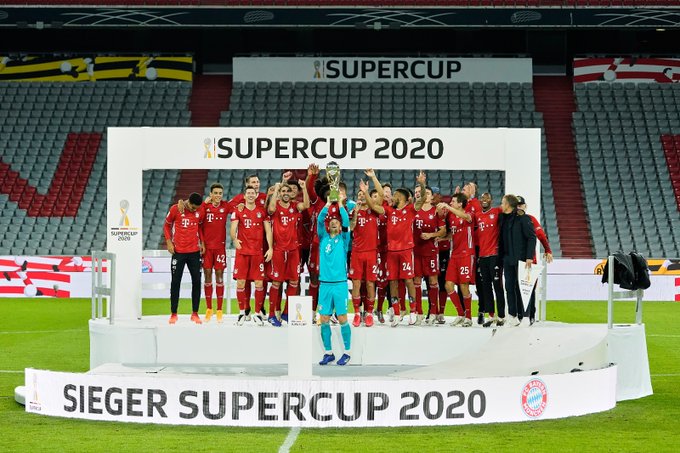 Bayern Munich beat  Borussia Dortmund 3-2 to win 2020 German Super Cup (video)