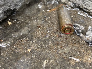 Bullet casing found at Lekki Toll gate by investigative panel, see pictures