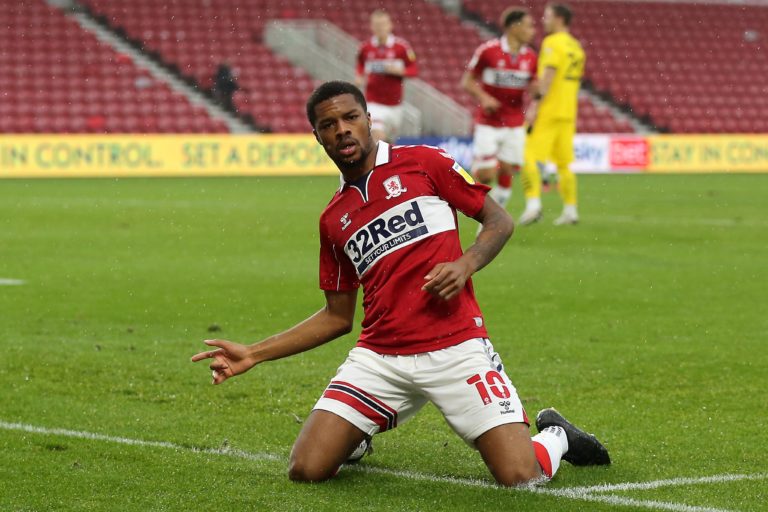 Chuba Akpom on target again for Middlesbrough