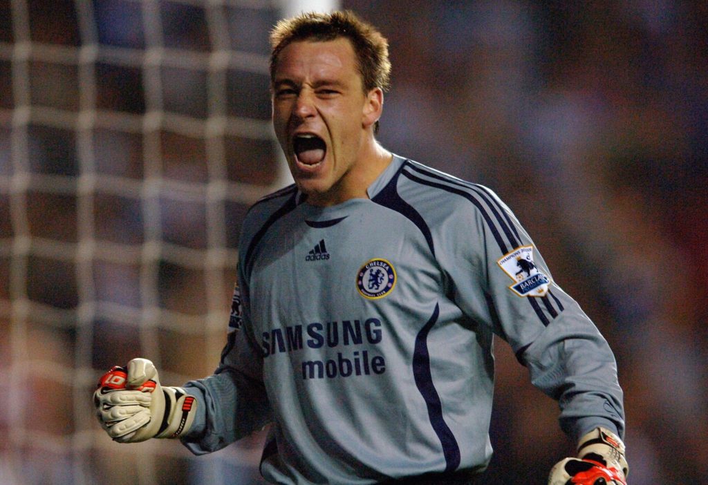 14 years ago John Terry played as a goalkeeper for Chelsea (pictures/video)