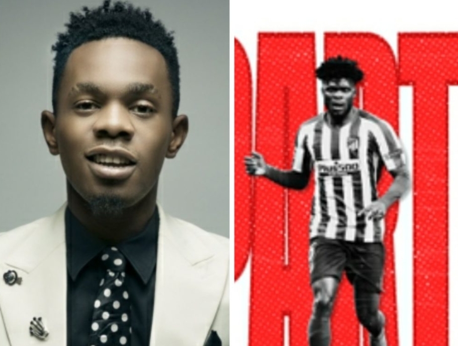 Cut me my cheque! – Music star, Patoranking tells Arsenal after revealing he played a role in the signing of Thomas Partey!😂😂 See chat 👇