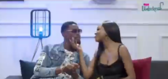 Neo tells Vee she will never lose him in emotional interview after BBNaija 2020 (video)