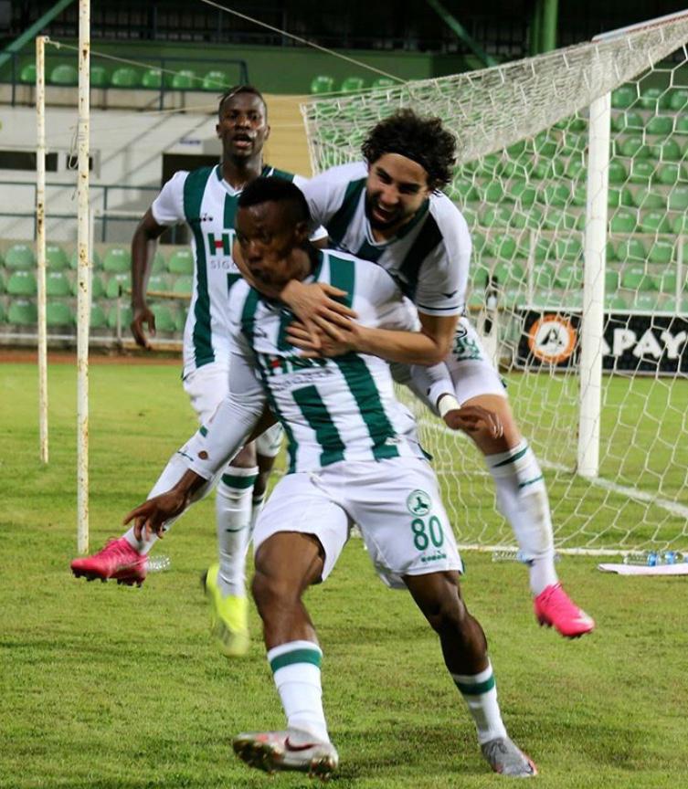 Nigerian youngster Anthony Uzodimma scores fantastic header for Giresunspor (video)