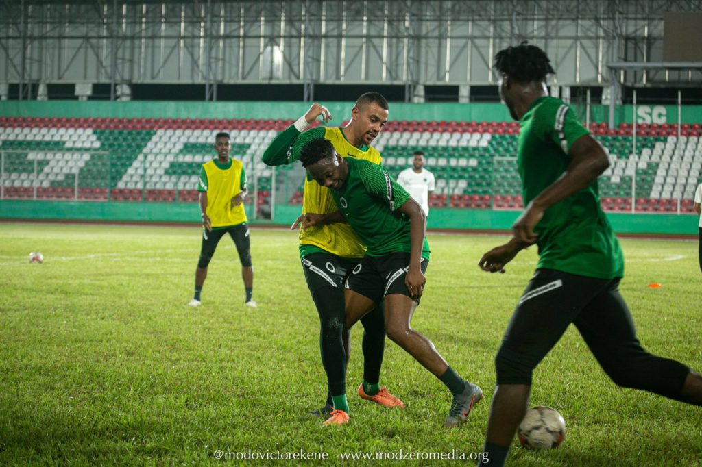 AFCON2022Q: Super Eagles first training session ahead of the match against Sierra-Leon! Pictures👇