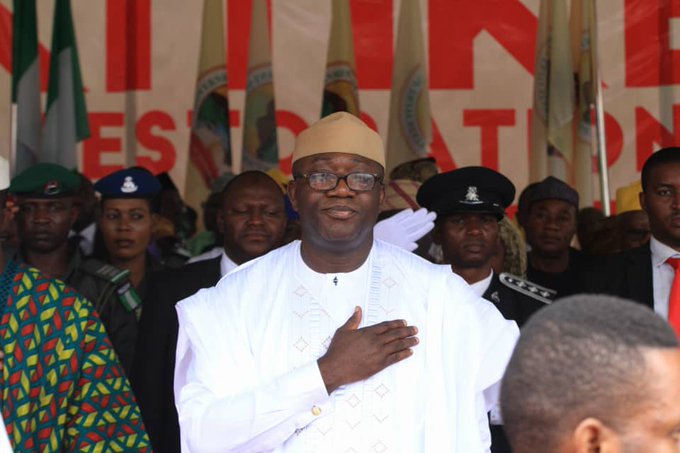 Governor Fayemi of Ekiti State says he is a victim of Police Brutality
