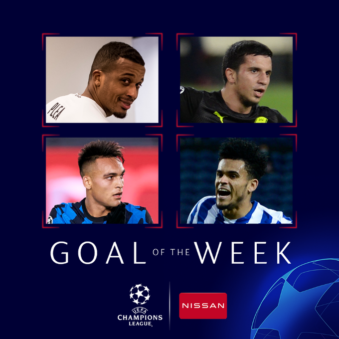 See the Champions League Goal of the Week nominees (video)