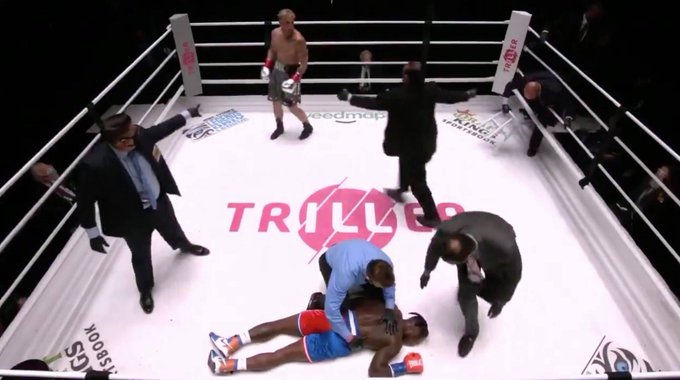Jake Paul produces knock out of the year against Nate Robinson (video)