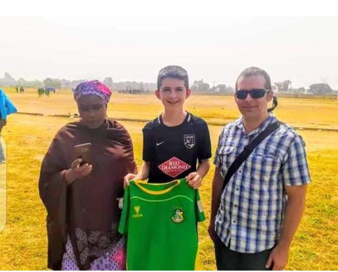 Lucky 15-year-old American Neuer Abraham signs for Kano Pillars, see pictures