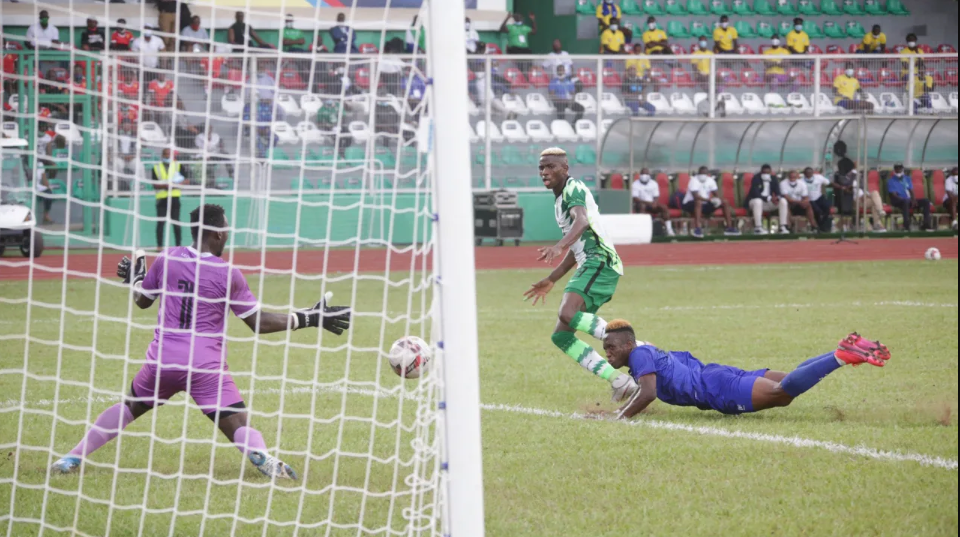 In case you missed it, watch the exciting 4-4 draw between the Super Eagles of Nigeria and Sierra Leone (video)
