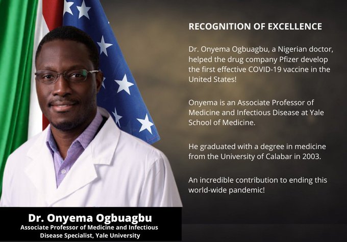 Meet Dr Onyema Ogbuagbu, the Nigerian that developed the Coronavirus vaccine (video)