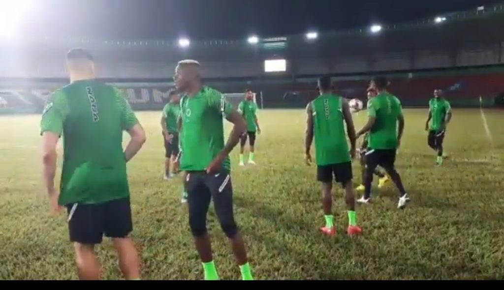 AFCON2022Q: Super Eagles gear up for Sierra-Leone clash! Traiming session day 2! Video👇
