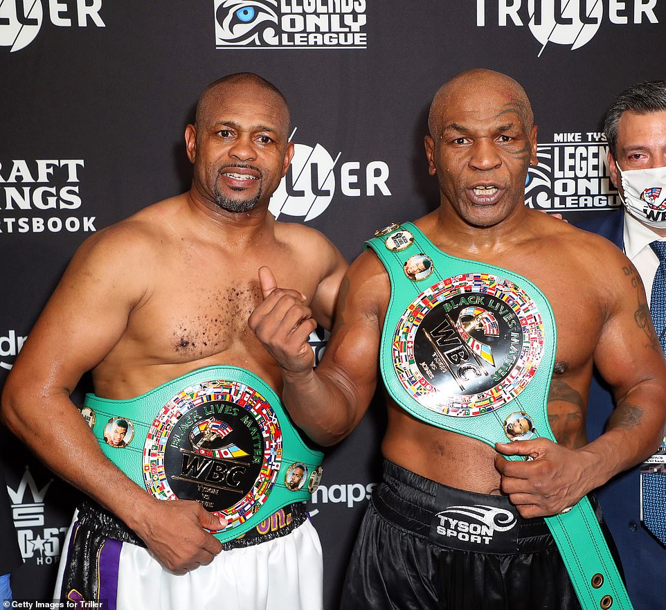 Mike Tyson vows to continue fighting after return against Roy Jones Jr. ends in a draw (video)