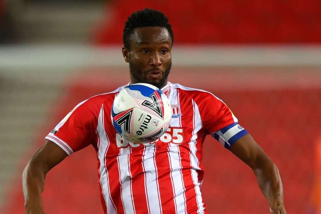 Mikel Obi bags yellow card as Stoke City win seven-goal thriller against Huddersfield