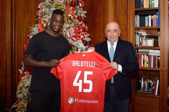 Grace to Grass, Mario Balotelli Joins Serie B side AC Monza (photos)
