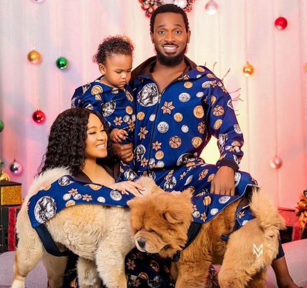 See adorable Christmas pictures of D’banj and Family