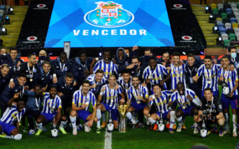 Super Eagles defender Zaidu Sanusi helps Porto win Super Cup (photos/video)