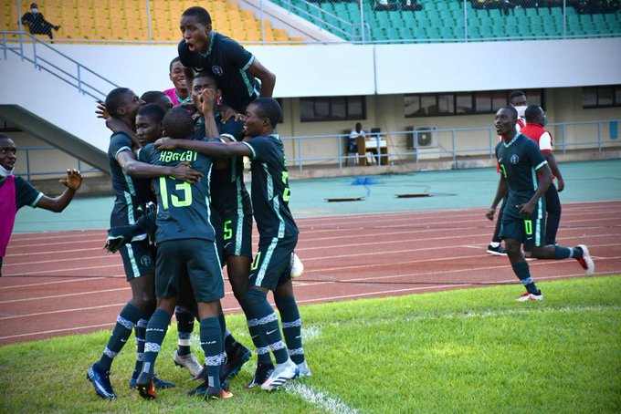 Nigeria’s Golden Eaglets qualify for under-17 AFCON after 1 nil victory over Burkina Faso!