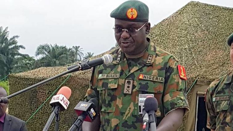 Get ready to move to Sambisa Forest! – Army Chief, Burutai tells recruits