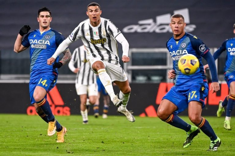Ronaldo breaks Pele’s record to become second-highest goal scorer after brace against Udinese!