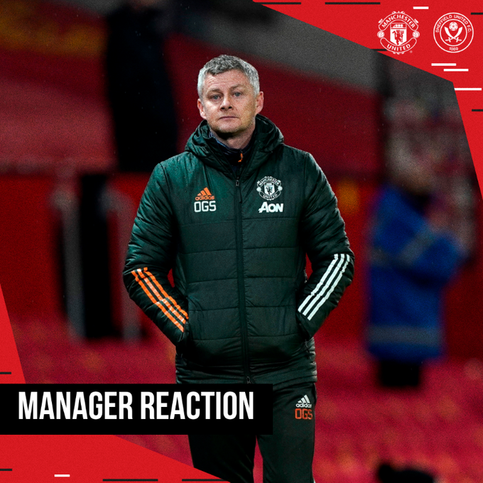 Ole Gunnar Solksjaer explains why Manchester United lost to Sheffield United