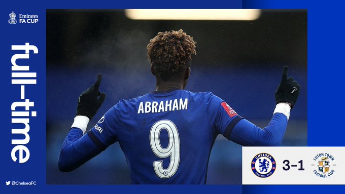 Tammy Abraham the hero for Chelsea in FA Cup win against Luton