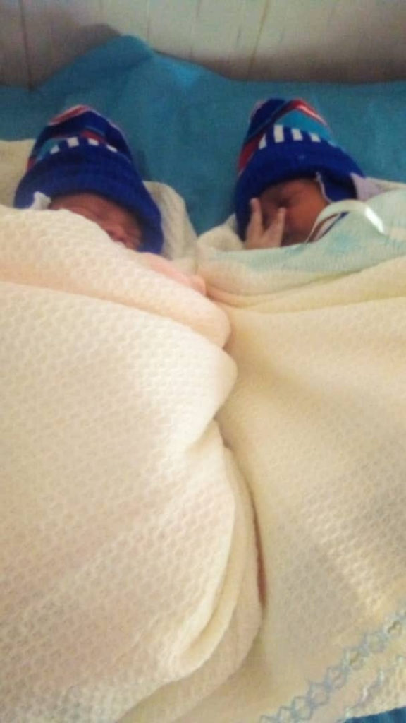 After 13 years of marriage, woman gives birth to twins