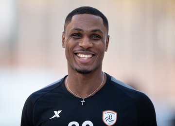 Odion Ighalo wears new look as he settles into life at Al Shabab! See pictures 👇