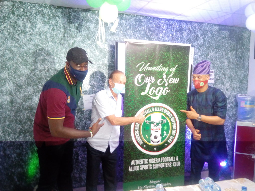 Rohr lauds ANFASSC as Supporters club launch new Logo, season’s jersey