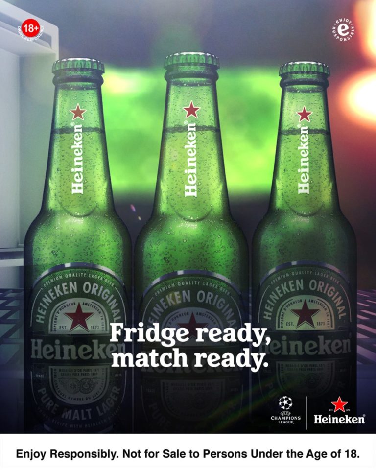 Heineken Excites Fans with New Campaign in Anticipation of the UCL Knockouts