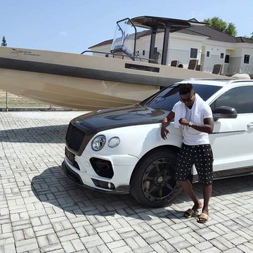 Obafemi Martins joins the billionaires club! See his collection of exotic cars! (Photos).