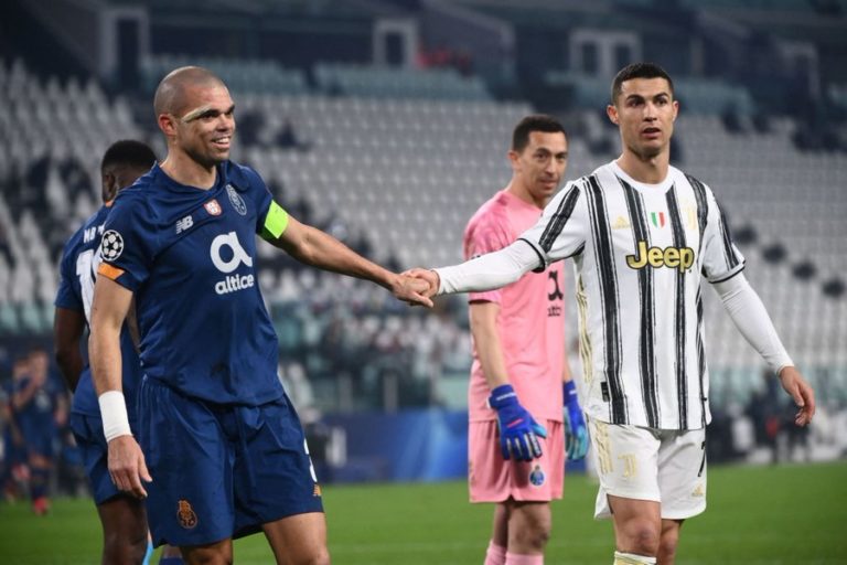UCL: “Pepe is 38!” –  Ex-Real Madrid defender outshines Ronaldo as Juventus Champions League woes continues
