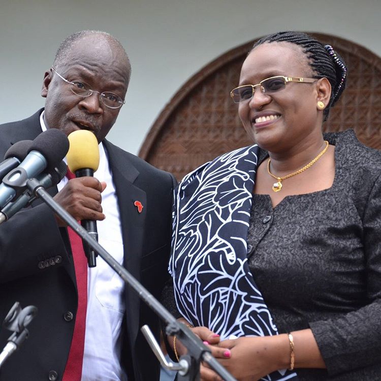 “My husband loved morning sex so I’ll miss him for that” – Wife of former Tanzania president Janeth Magafuli mourns husband
